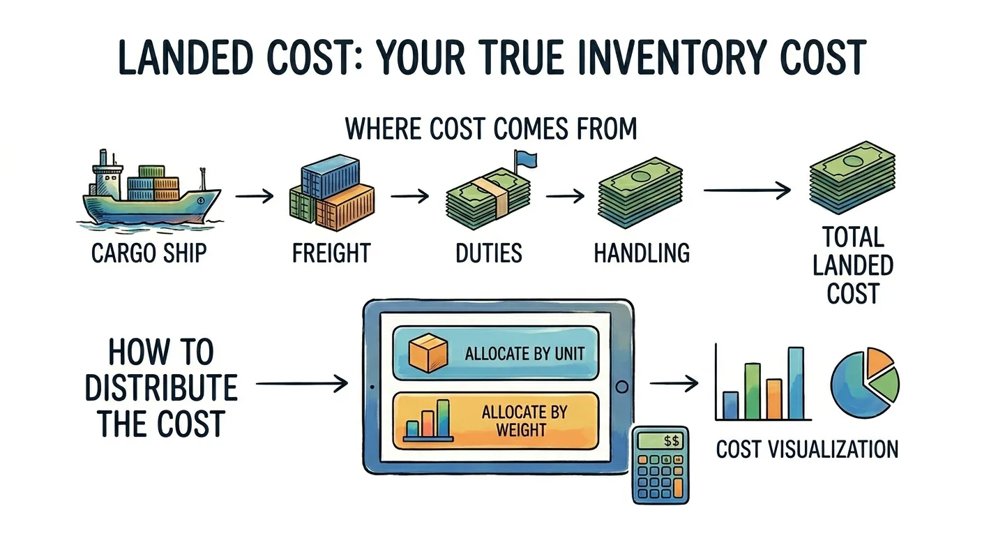 Landed Cost: The True Cost of Your Inventory and How to Track It