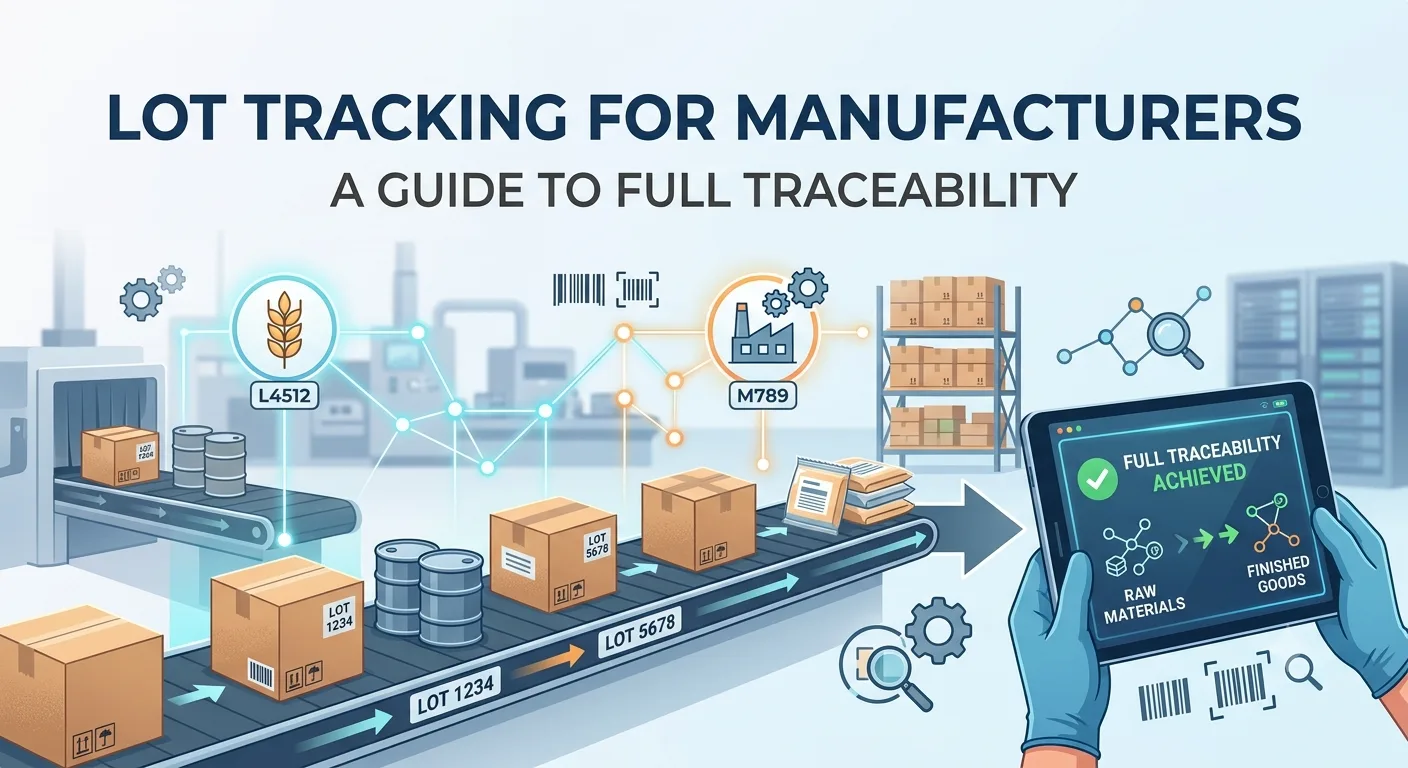 Lot Tracking for Manufacturers: A Guide to Full Traceability