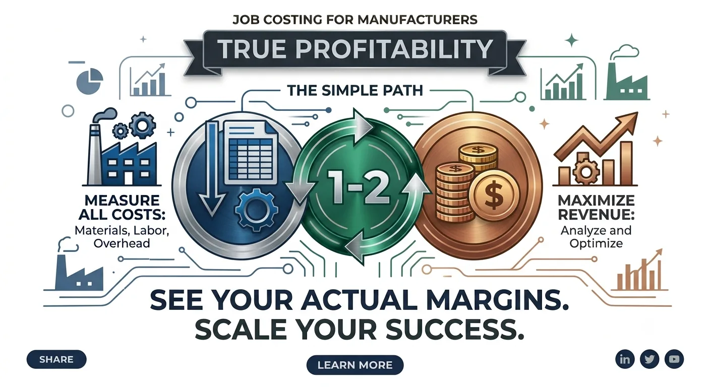 Job Costing for Manufacturers: A Guide to True Profitability