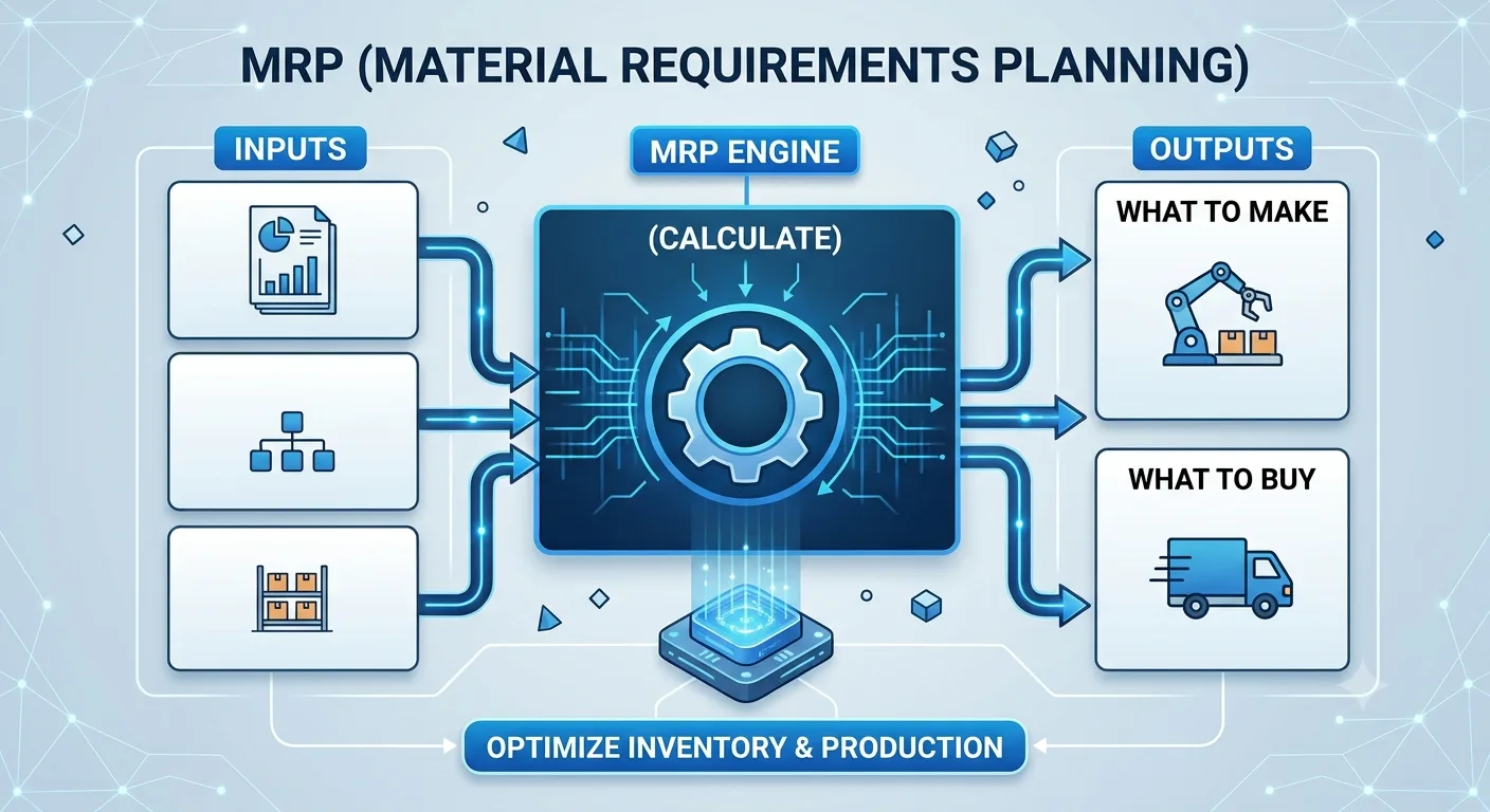 Material Requirements Planning: The Engine of Modern Manufacturing