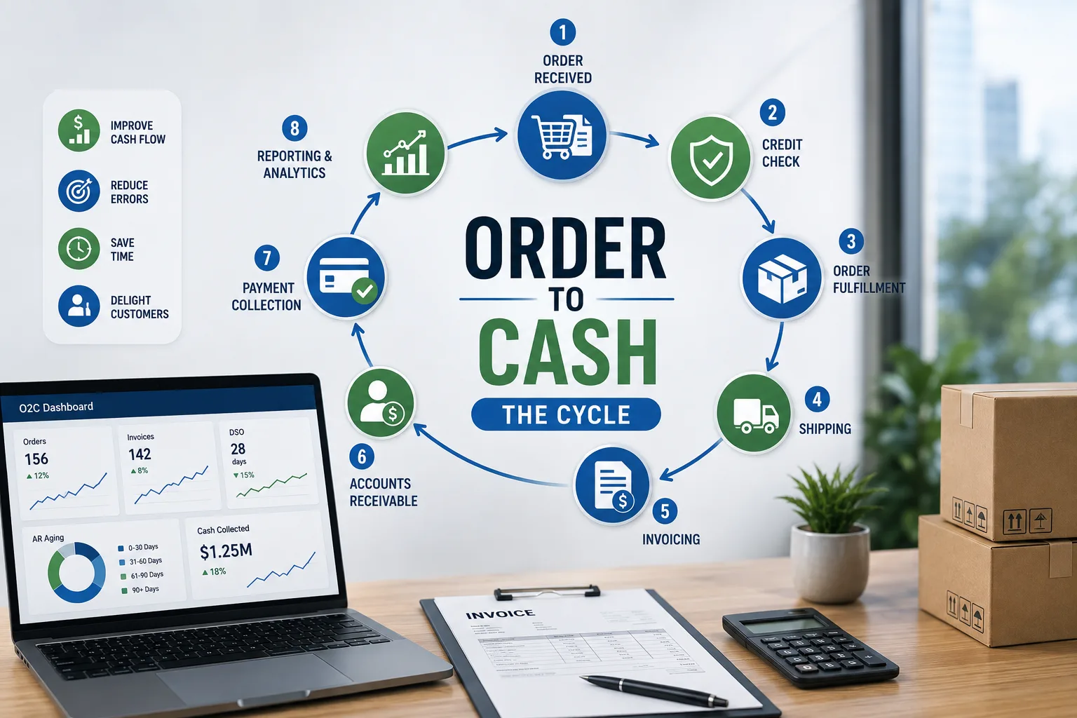 Order to Cash Cycle: A Guide to Optimizing Your O2C Process