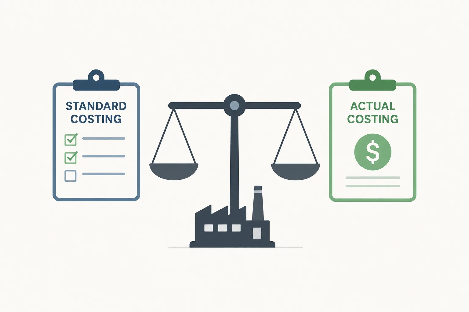 Standard Costing vs. Actual Costing: A Manufacturer's Guide
